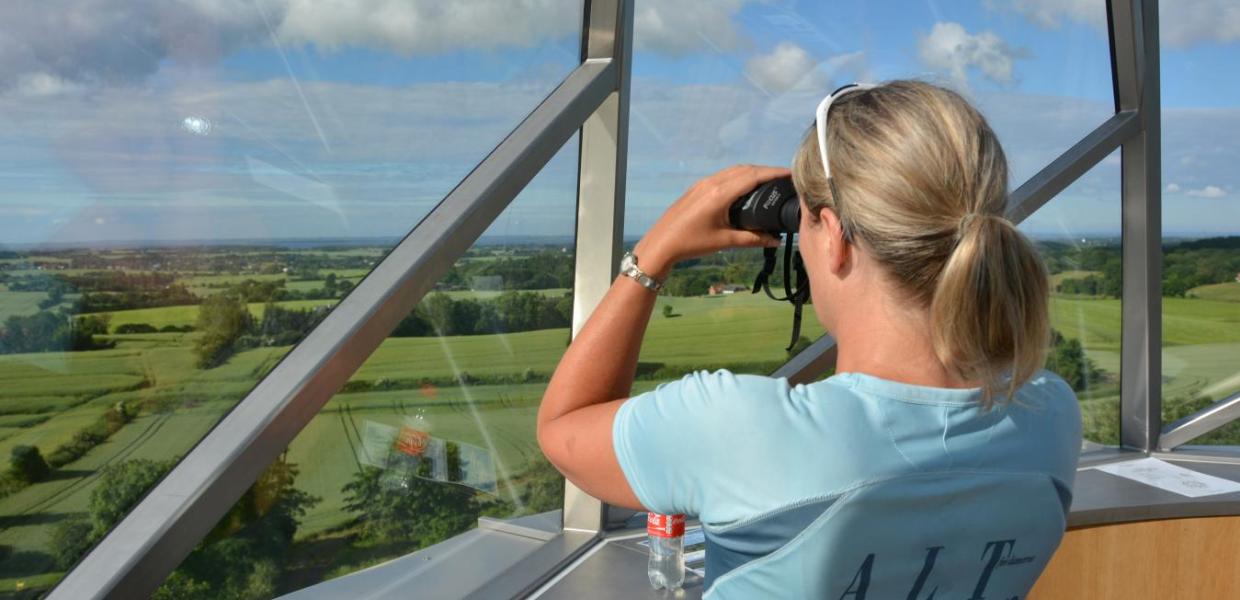 Egebjerg Mølle Naturrum Aussicht